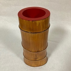 竹筒の花瓶の画像