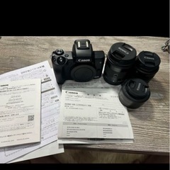 canon kiss M レンズ3個＋バッグ2個
