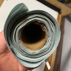 水色　カーテン生地　ハンドメイドの画像