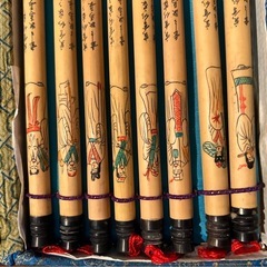 書道筆セットの画像