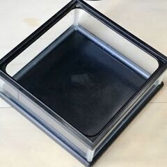 希少　レア浅型スクエアガラス水槽【中古・良品】20.5×20.5...