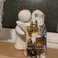 【100円美品未使用/イタリア産/塩胡椒などの容器/陶器製】11...