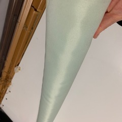 黄緑色　カーテン生地　ハンドメイド