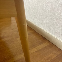 楕円　ニトリ　折りたたみテーブル　ローテーブル　テーブル　ラポールだ円　　　の画像