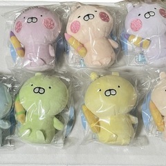 【新品・未開封】うさまる 7色マスコットキーチェーンの画像