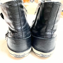 美品✨ASH Virgin Leaf レザー スニーカー  ヴィンテージ仕上げの画像