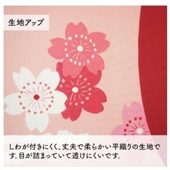桜に富士『ゆ』のれん のれん工房 防炎加工しわが付きにくく透けない  の画像