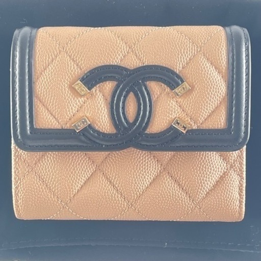CHANEL CCフィリグリー 3つ折り財布 29番台