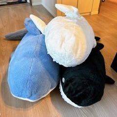 でかいサメのぬいぐるみ×3セットの画像