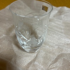 HOYA Crystal 紫露草 ぐらす揃　グラス5個セットの画像