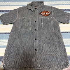 Gleem SEED KING ストライプ 半袖シャツ M