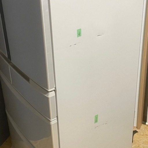 高圧洗浄済み ! ! ◇パナソニック ノンフロン冷凍冷蔵庫 474L 2015年製 エコナビ 自動製氷 NR-FVM470S