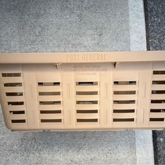 【決まりました】POST GENERAL ヘビーデューティバスケット　ロング　サンドベージュの画像