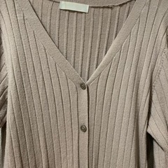 フリーズマートVネックニットワンピースの画像