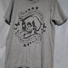 graniph グラニフ S Tシャツ 半袖 骸骨 プリント ア...