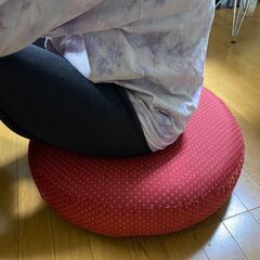 大クッション 4点 円座 丸 座布団の画像