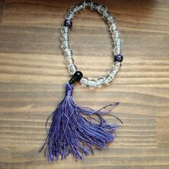 セレモニーバッグ　法事用　数珠付きの画像