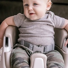 インジェニュイティ Ingenuity ベビーベース ベビーローチェア ベビーソファ【6ヶ月~】 ダイニングチェア用取付けベルト入り トレイ収納可の画像