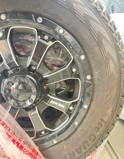 ヨコハマアイスガード スタッドレス冬タイヤ 【サイズ】185/85R16