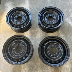 【取引完了】ハイエースバン　ホイール４本セット　スタッドレス用