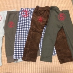UNIQLO他　長ズボン　100サイズ　5枚セット