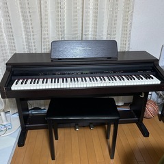 【あげます】電子ピアノ・椅子付き