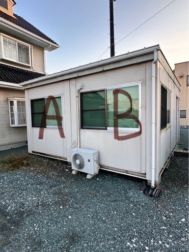 ユニットハウス4坪　2連　Ｂ