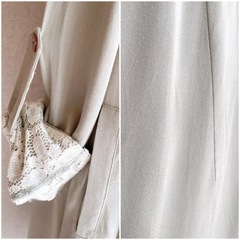 【お取引決定】titilate valetグリーンコートの画像