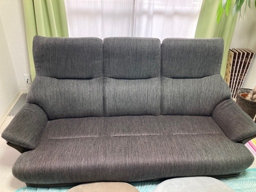 ニトリ ハイバックソファ3人がけ