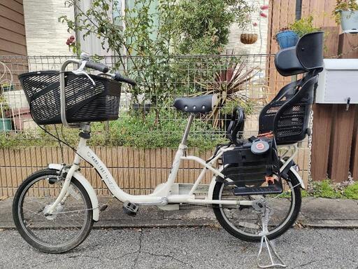 こども後ろ乗せ自転車20インチ