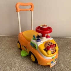 アンパンマン よくばりビジーカー 押し棒+ガード付きの画像