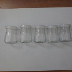 【中古】ガラス容器 5個セット