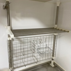 ニトリ　台所用スチールラック
