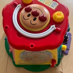 おもちゃ①アンパンマン知育玩具よくばりボックスの画像