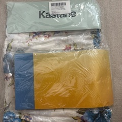 【新品】カスタネ　浴衣　ハイビスカス柄の画像