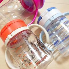 【used】リッチェル ストローマグ ワオカップ お食事 水筒 コップ練習の画像