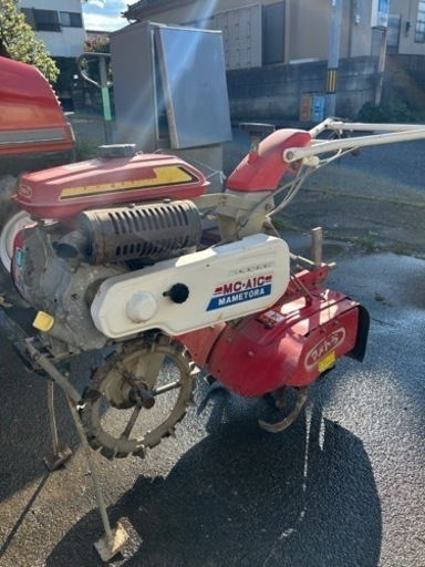 マメトラ 耕運機・管理機 MC-A1C 一輪管理機 中古※直接引取　栃木県鹿沼市 マメトラ 耕運機・管理機 MC-A1C 一輪管理機 中古※直接引取 栃木県鹿沼市