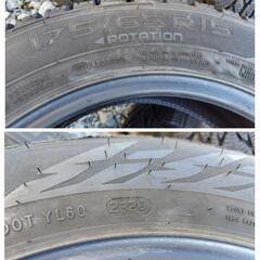 〘値下げ〙2020年製中古スタッドレス ノキアンタイヤ 175/65R15の画像