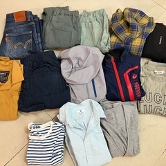 男子服まとめ売り13点　140-150