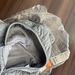 値引き中⭐︎冬用セット　ベビー服　　ウォームバデット　帽子もセットの画像