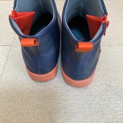 Pansy ショートレインブーツ　ネイビーの画像