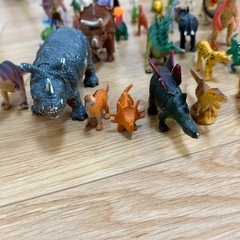 恐竜、動物フィギュアまとめての画像