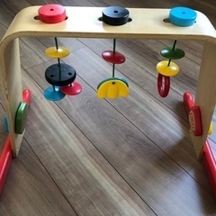 IKEA イケア メリー ベビージム 木製 レーカ