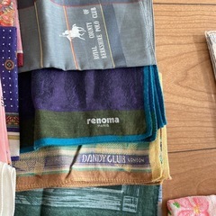 ハンカチ新品中古品13点の画像