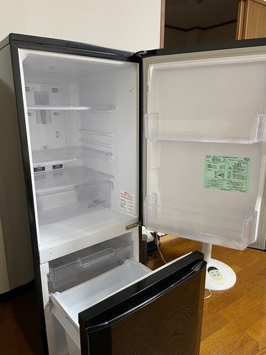 三菱ノンフロン冷凍冷蔵庫MR-P15X-B形146L