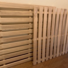 押入れ用すのこ　2枚