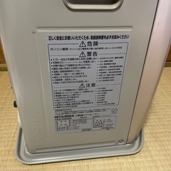 【売却済み】ファンヒーター3の画像