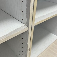 ※剥がれ有り　ニトリ　カラーボックス2段✖️2の画像