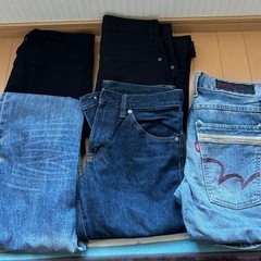 メンズデニム5本まとめ売り