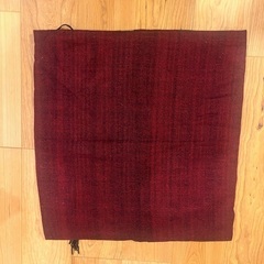 【レア・未使用】無印良品インド布　座布団カバー2枚の画像